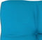 vidaXL - Palletkussen - 58x58x10 - cm - stof - blauw