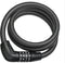 Abus Tresorflex 6615C/120 - Kabelslot 4-cijferig - Zwart