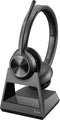 Poly Savi 7320 - Draadloze DECT headset - Noise cancelling microfoon - Zwart