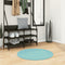 vidaXL - Vloerkleed - OVIEDO - laagpolig - Ø - 80 - cm - groen
