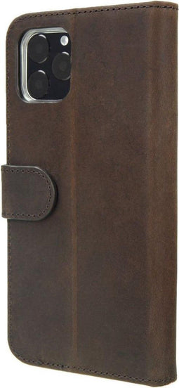 Valenta - Book Case - Classic Luxe - Vintage Bruin - Leer - iPhone 11 Pro