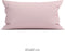 Zohome Kussensloop Satinado - Kussenhoes van 40x80 cm - Set van 2 stuks - 100% Katoen-Satijn - Roze