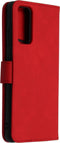 iMoshion Hoesje Geschikt voor Samsung Galaxy S20 FE Hoesje Met Pasjeshouder - iMoshion Uitneembare 2-in-1 Luxe Bookcase - Rood
