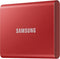 Samsung Portable SSD T7 - Externe SSD 1TB - USB 3.2 Gen2 - Rood
