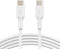 Belkin CAB003BT1MWH - USB-C naar USB-C kabel - 12W opladen 480 Mbps - Wit