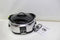 Crock Pot CR605 - Slowcooker - 5.7 liter - Zilver/Zwart