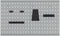 vidaXL - Pegboards - 2 - Pack - met - 8 - Accessoires, - Grijs, - 50x60 - cm, - Staal