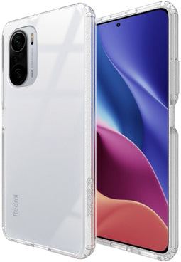 Accezz Poco F3 - Backcover - Schokbestendig - Transparant