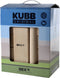 Bex Sport Original Kubb - Rubberhout - 1 Koning 10 torens 6 werpstokken 4 hoekstokken - Kleur blank