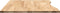 vidaXL - Bureaublad - rechthoekig - 100x80x2,5 - cm - onbehandeld - eikenhout