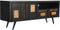Tv-meubel DKD Home Decor Zwart Rotan Mangohout (145,5 x 40,5 x 60 cm)