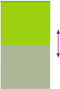 vidaXL - Rolgordijn - verduisterend - 135x210 - cm - stofbreedte - 131,6 - cm