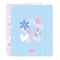 Ringmap BlackFit8 Smile Blauw Roze A4 27 x 33 x 6 cm
