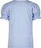 NONO N212-5403 - Meisjes T-shirt - Pofmouwen met borduursels - Maat 134/140