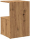 vidaXL - Nachtkastjes - 2 - st - 35x35x55cm - bewerkt - hout - artisanaal - eikenkleur