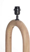 Light & Living Paceco - Tafellamp - Houten lampvoet - Bruin - 30x12x59cm