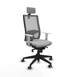 Bureaustoel Piqueras y Crespo 4B066G2 Lichtgrijs