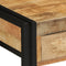 vidaXL - Console - Tafel - 120x33x75 - cm - Massief - Ruw - Mangohout