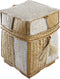 Basket spelset DKD Home Decor Natuurlijk Bamboe (3 Onderdelen) (32 x 32 x 40 cm)