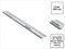 Metabo FS 160 - Geleiderail 160 cm - Antisplinterstrip en antisliplaag