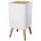 Vrijstaande duwbak voor badkamer - MALMO SQUARE - KITCHEN MOVE - 10L - Designer hout