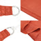 vidaXL - Zonnezeil - 160 - g/m² - rechthoekig - 3,5x4,5 - m - HDPE - terracottakleurig