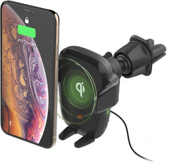 iOttie HLCRIO164 - Oplader - Geschikt voor iPhone X/Xs/Xr en Samsung Galaxy S10 - Zwart
