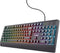 Trust GXT 792 Quadrox - Toetsenbord - Draad - Azerty BE - FullSize