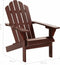 vidaXL - Tuinstoel - met - voetenbank - hout - bruin