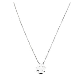 Amen Dames Ketting 925 sterling zilveren One Size Zilver 32015444