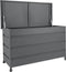 Kussenbox Cassis 650L - grijs aluminium