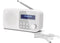 Sharp DR-P420 - Draagbare Radio - DAB DAB+ FM Bluetooth 5.0 - Wit
