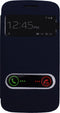 Mobilize S-View Cover - Samsung Galaxy Core I8260 - Volledige bescherming - Zwart