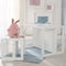 Roba Houten Bank - Omvormbaar tot Tafel of Bank - 2 Zithoogtes - Wit