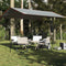 vidaXL - Kampeerluifel - waterdicht - 400x294 - cm - grijs - en - oranje