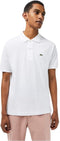 Lacoste Classic Piqué Sportpolo casual - Maat XS - Mannen - wit