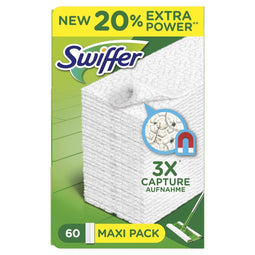 Swiffer Vloerreiniger - 60 Stuks - Navul Stofdoekjes