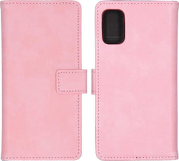 iMoshion Hoesje Geschikt voor Samsung Galaxy A41 Hoesje Met Pasjeshouder - iMoshion Luxe Bookcase - Roze