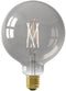 Calex Smart LED Lamp - Wifi Filament Globe 12,5cm - E27 - Dimbaar 7W - Rookglas