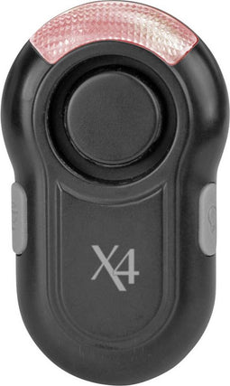X4-LIFE Tasalarm Zwart 115 dB 701589