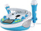 X4 Tech Bobby Joey Jam Box Kinder CD-speler Bluetooth, AUX, CD, USB, SD Incl. karaoke-functie, Incl. microfoon Blauw