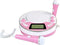 X4 Tech Bobby Joey Jam Box Kinder CD-speler Bluetooth, AUX, CD, USB, SD Incl. karaoke-functie, Incl. microfoon Roze