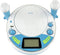 X4 Tech Bobby Joey Jam Box Kinder CD-speler Bluetooth, AUX, CD, USB, SD Incl. karaoke-functie, Incl. microfoon Blauw