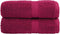 vidaXL - Gastendoekjes - SOLUND - 2 - st - 600 - g/m² - 30x50 - cm - bordeauxrood