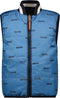 Moodstreet Jongens Jas - Reversible Puffer Bodywarmer - Navy en Blauw - Maat 122/128