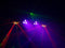 HQ-Power COMPACTE DJ-LICHTSET MET LASER - 2 LED-PAR + 2 DERBY