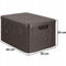 Curver Rattan Style Opbergmand L - Met Deksel - 36.4 liter - Bruin