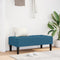 vidaXL - Ligbed - Blauw - 113x57x39 - cm - Velvet