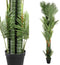 PTMD Hawaii Palm Kunstplant - 200 x 145 x 250 cm - Plastic Pot - Groen