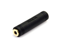 Startech.com 3.5mm Adapter - Female/female - Zwart